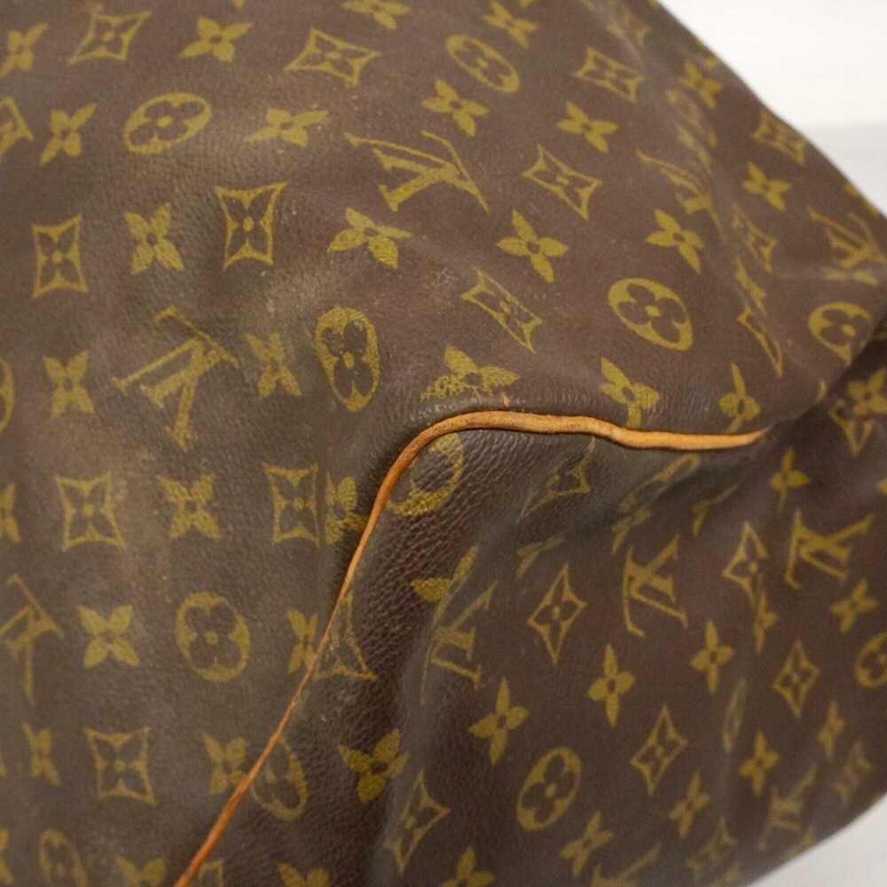 LOUIS VUITTON Brown Monogram Keepall 60 Boston Bag - Picture 7 of 12